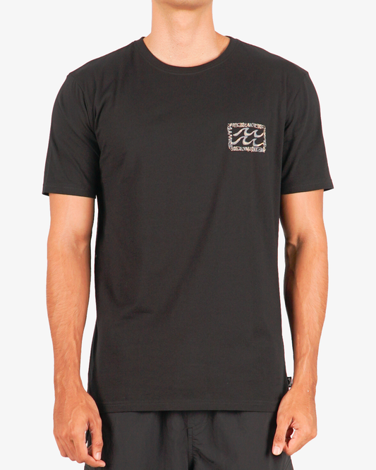 Mens Crayon Wave Regular T-Shirt - Billabong Malaysia