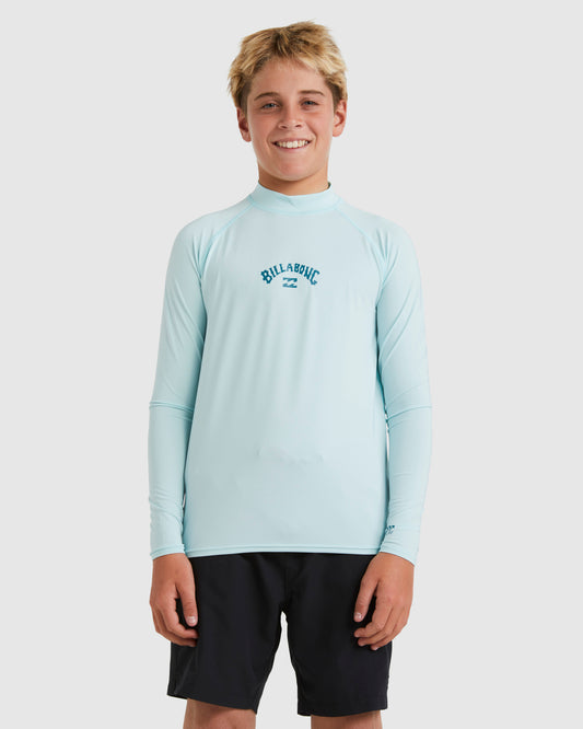Boys All Day Arch Long Sleeve Rash Vest - Billabong Malaysia