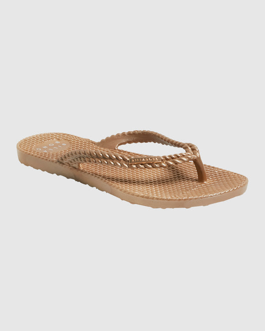 Womens Kick Back Metallic Flip-Flops - Billabong Malaysia