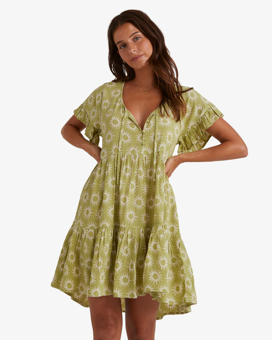 Womens Follow The Sun Mini Dress - Billabong Malaysia
