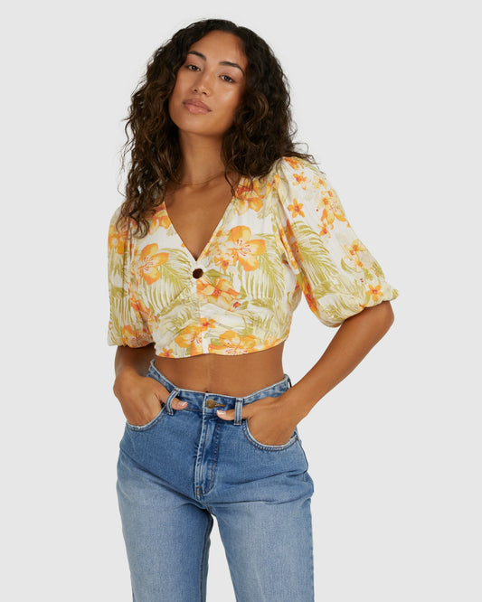 Womens Utopia Blouse Top - Billabong Malaysia