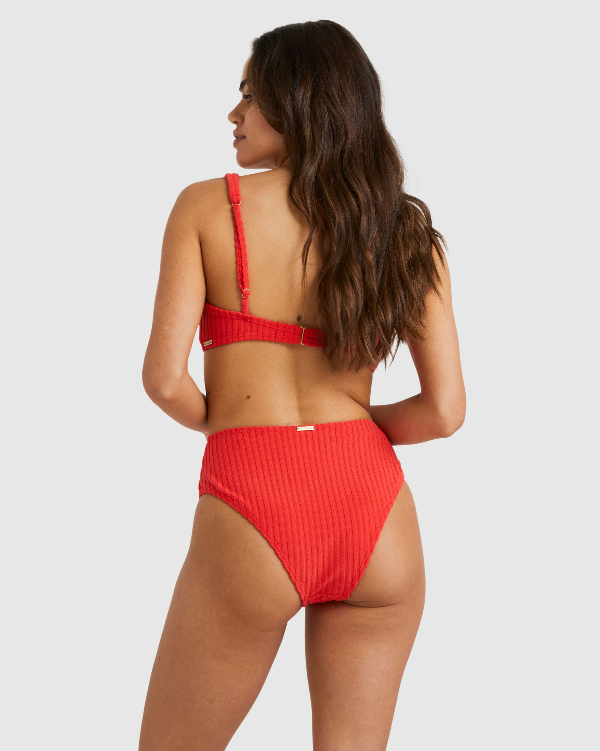 Womens Terry Rib Dion D-Cup Bra Bikini Top - Billabong Malaysia