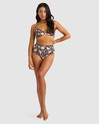 Womens Hideaway Hippie Hi Retro High Waist Bikini Bottoms - Billabong Malaysia