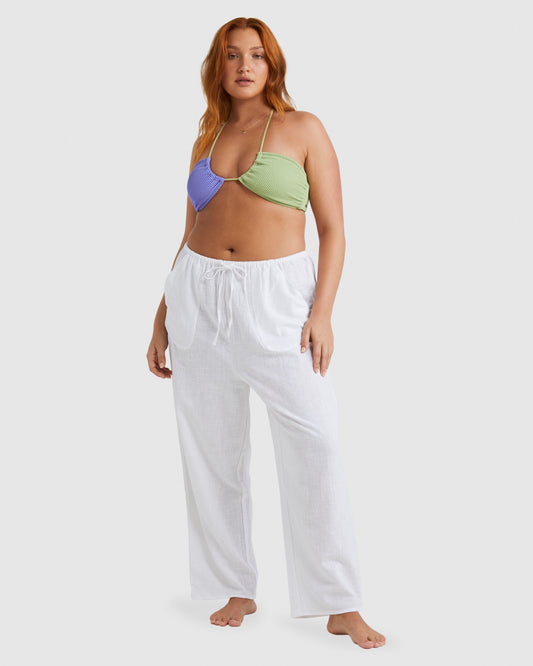 Womens Sun Lovers Wide Leg Beach Pants - Billabong Malaysia