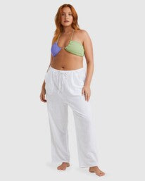 Womens Sun Lovers Wide Leg Beach Pants - Billabong Malaysia