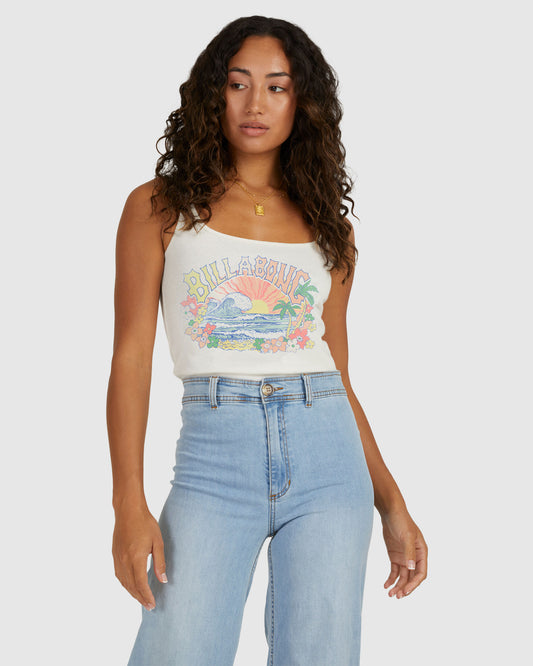 Womens Always Salty Tank Top - Billabong Malaysia