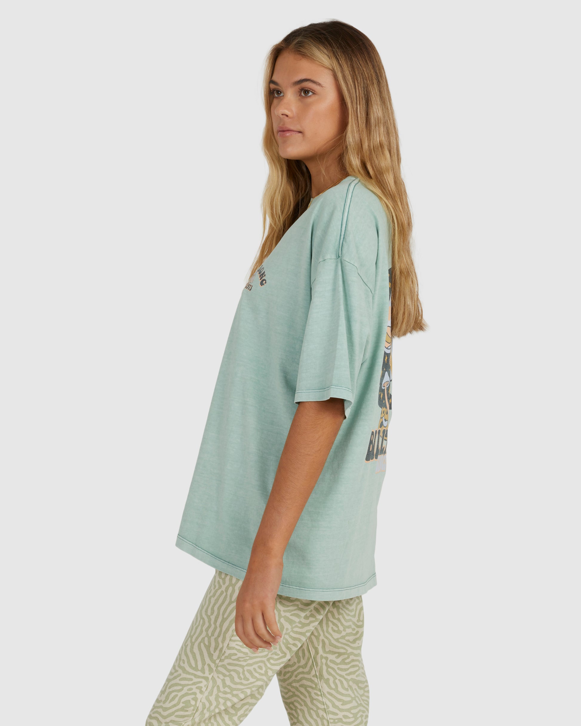 Womens Mushy Moments Oversized T-Shirt - Billabong Malaysia