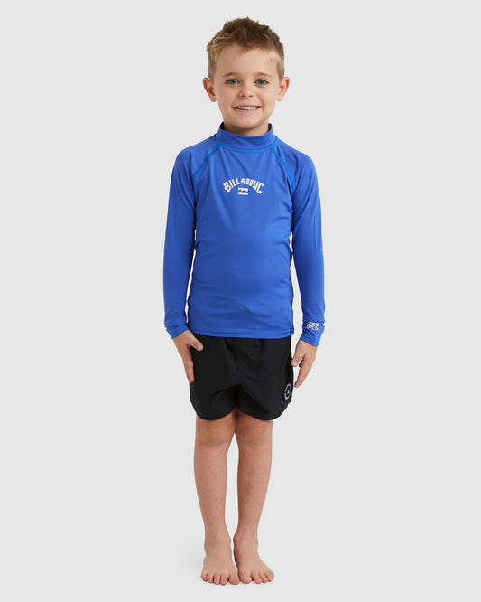 Boys All Day Arch Long Sleeve Rash Vest - Billabong Malaysia