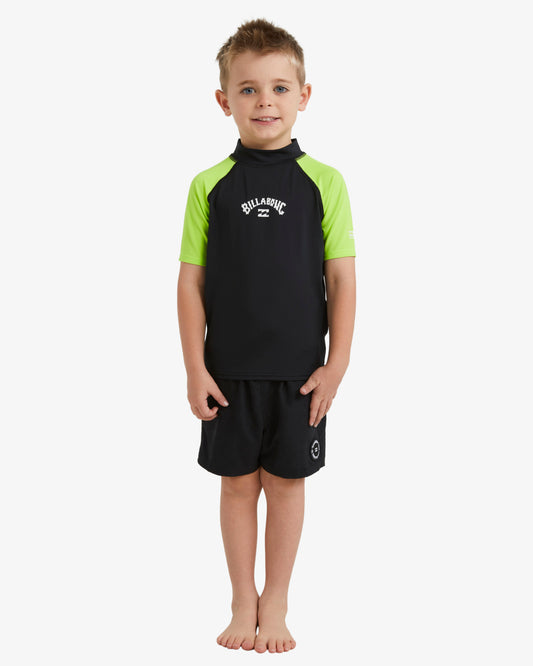 Boys 0-7 All Day Arch Rash Vest - Billabong Malaysia