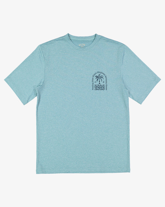 Mens Big Wave Shazza Short Sleeves UPF 50 Surf T-shirt - Billabong Malaysia