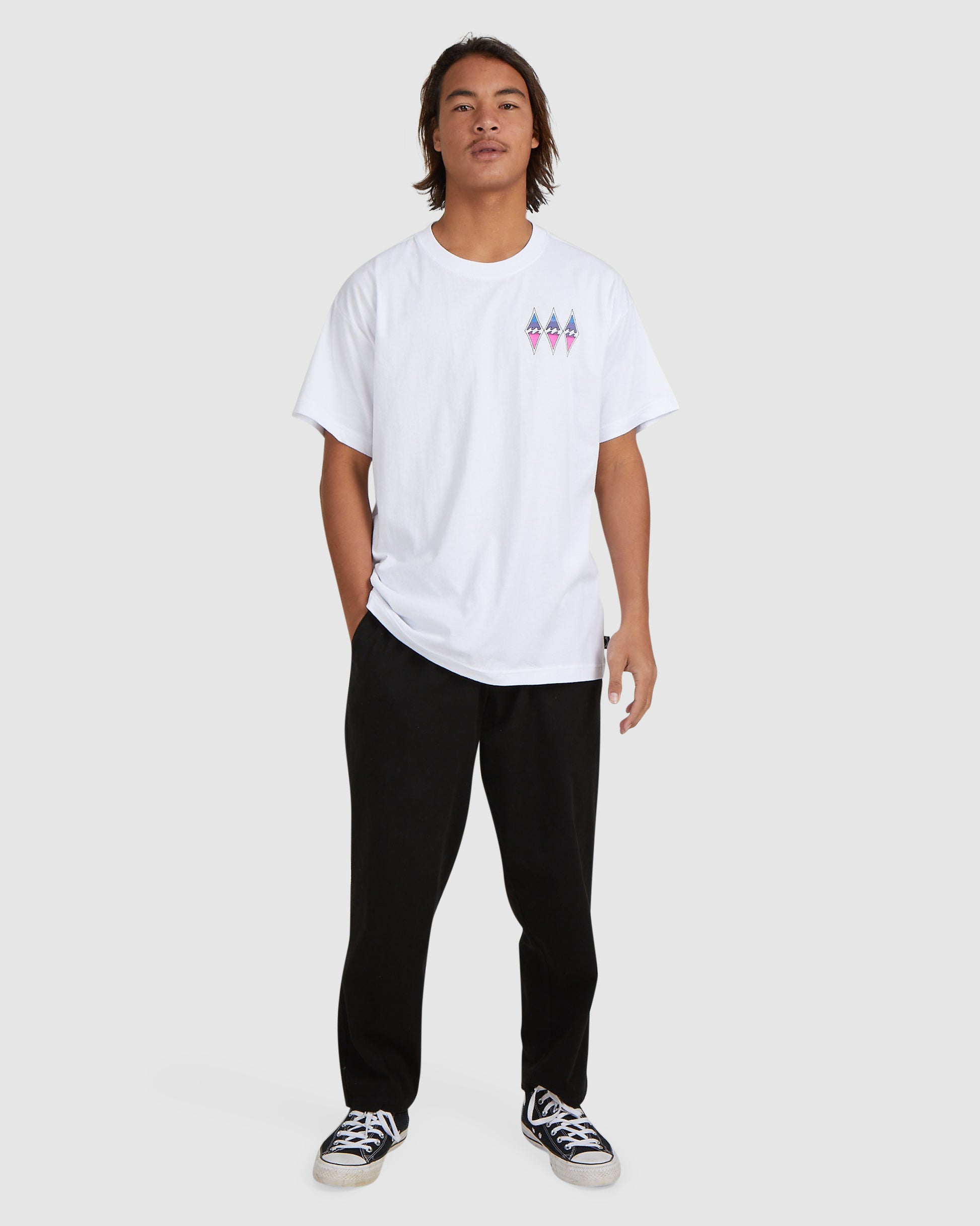 Mens Diamond Wave Short Sleeve T-Shirt - Billabong Malaysia