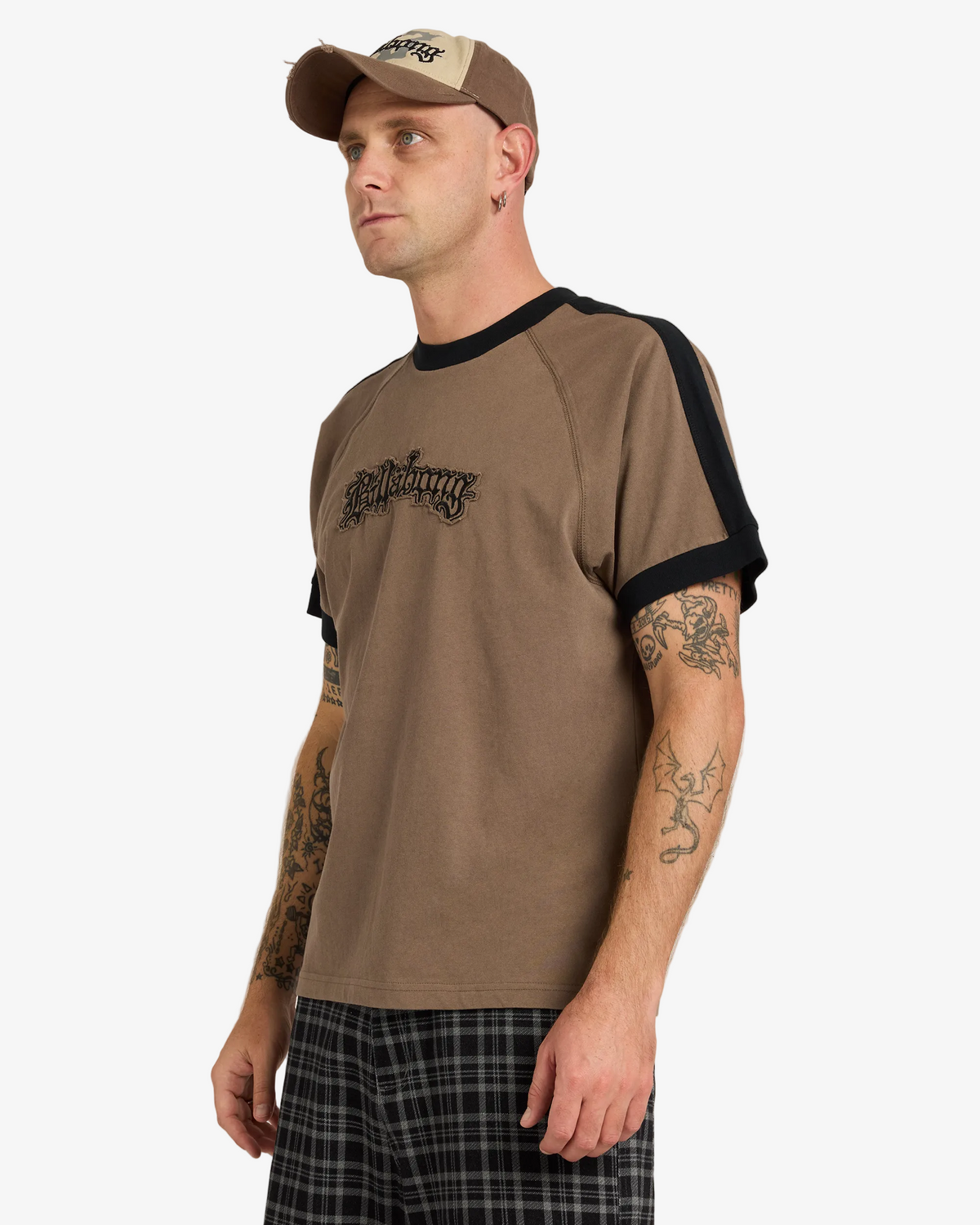 Mens Creed Panel T-Shirt