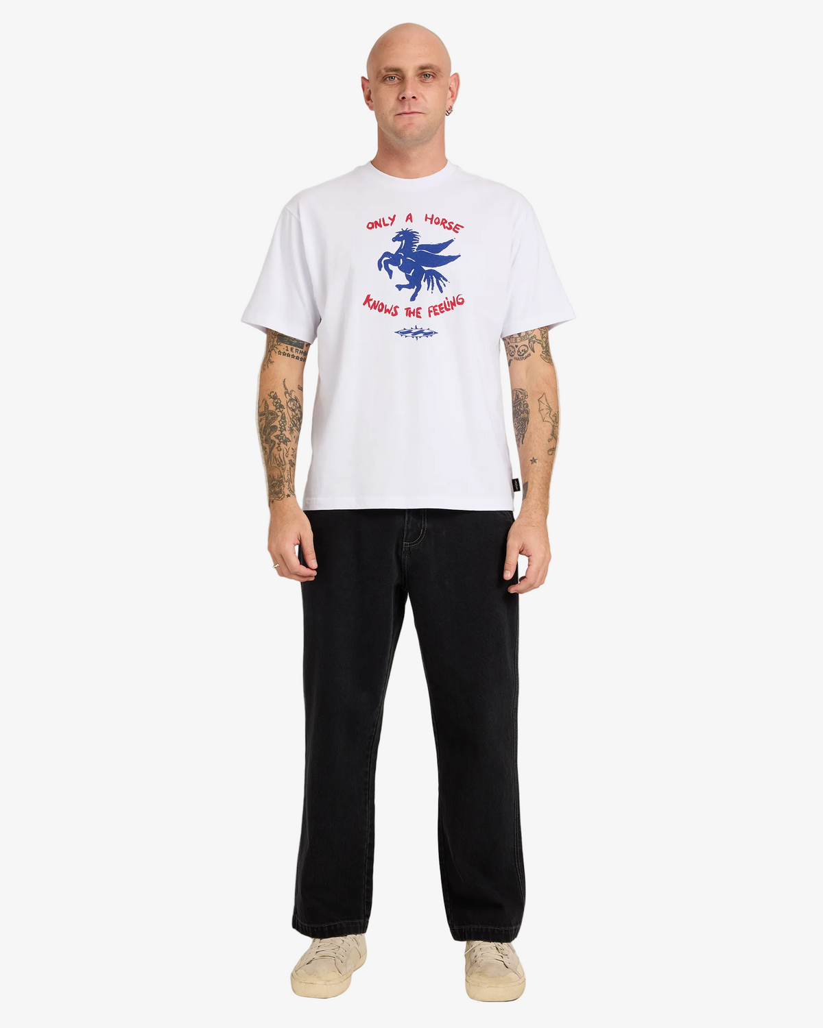 Mens Creed Horse T-Shirt